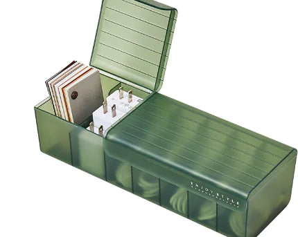 Organizador de Cables Transparente para Uso en Oficinas