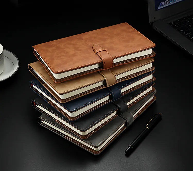 Cuaderno de Piel Premium para Uso Empresarial y de Oficina