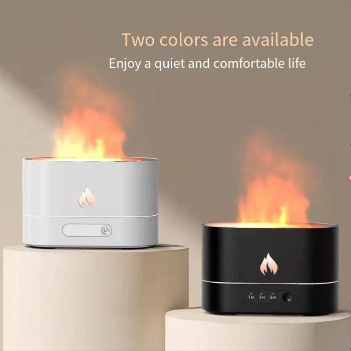 Difusor de Aroma en Llamas 3D Creativo para Hogar y Oficina
