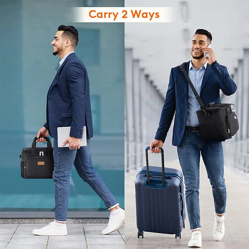 Bolsa Térmica para Almuerzo, Gran Capacidad para Trabajo y Picnics