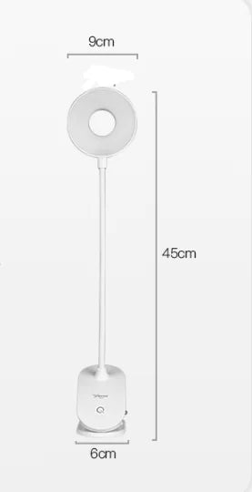 Lámpara de Escritorio con Clip y Recargable