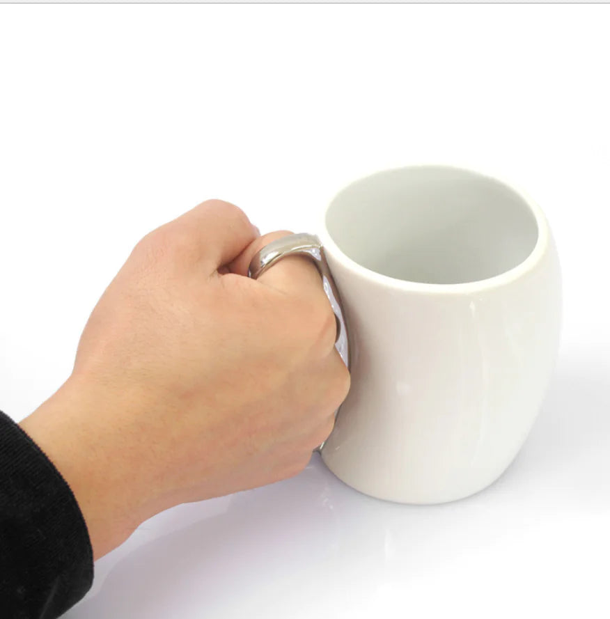 Tazas de Café de Cerámica en Forma de Puño