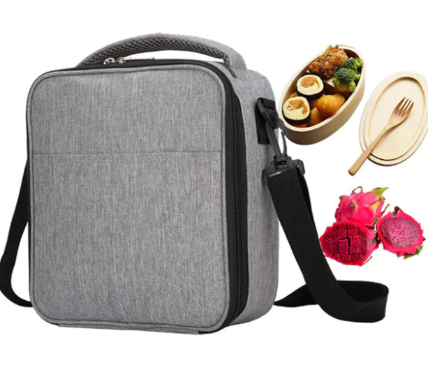 Bolsa de Almuerzo Ecológica con Aislamiento y Forro de Aluminio