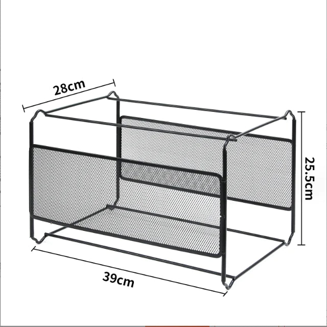 Estante Metálico Colgante para Almacenamiento en Oficina