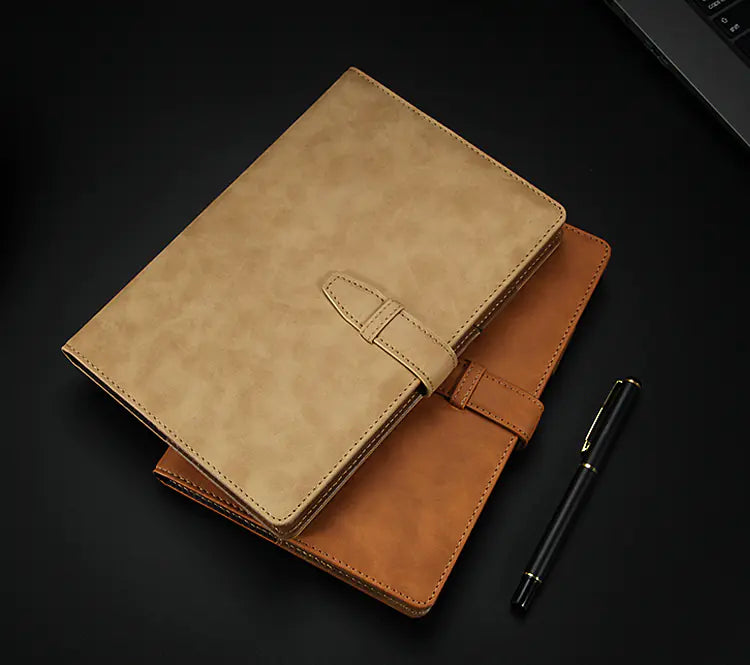 Cuaderno de Piel Premium para Uso Empresarial y de Oficina