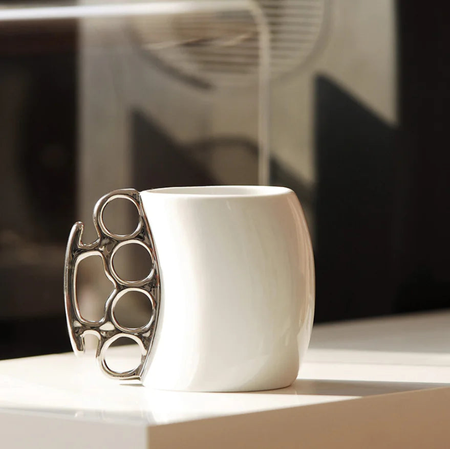 Tazas de Café de Cerámica en Forma de Puño