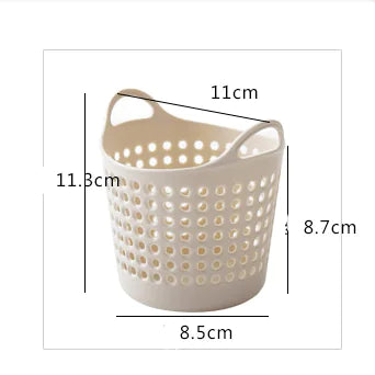 Cilindro mini de almacenamiento para escritorio, ideal para artículos de oficina y artículos de tocador