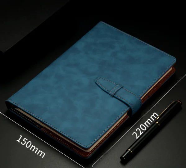 Cuaderno de Piel Premium para Uso Empresarial y de Oficina