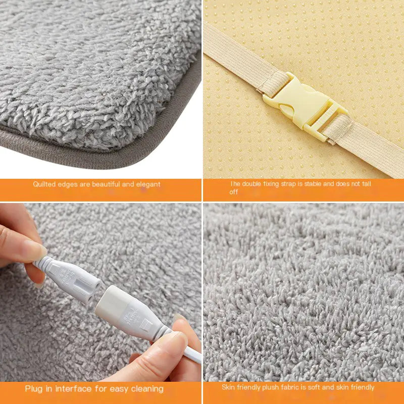 Cojín de Asiento Eléctrico Calentado para Uso de Oficina