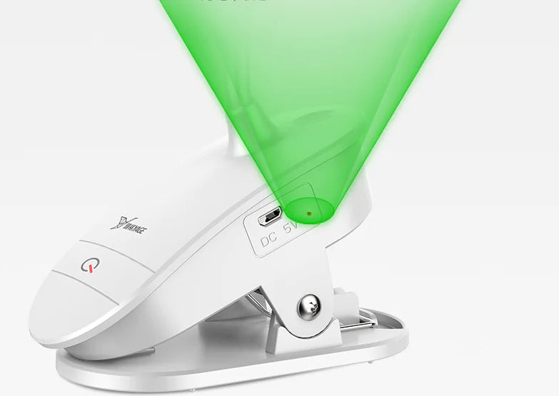 Lámpara de Escritorio con Clip y Recargable