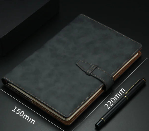 Cuaderno de Piel Premium para Uso Empresarial y de Oficina