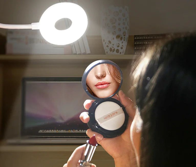 Lámpara de Escritorio con Clip y Recargable