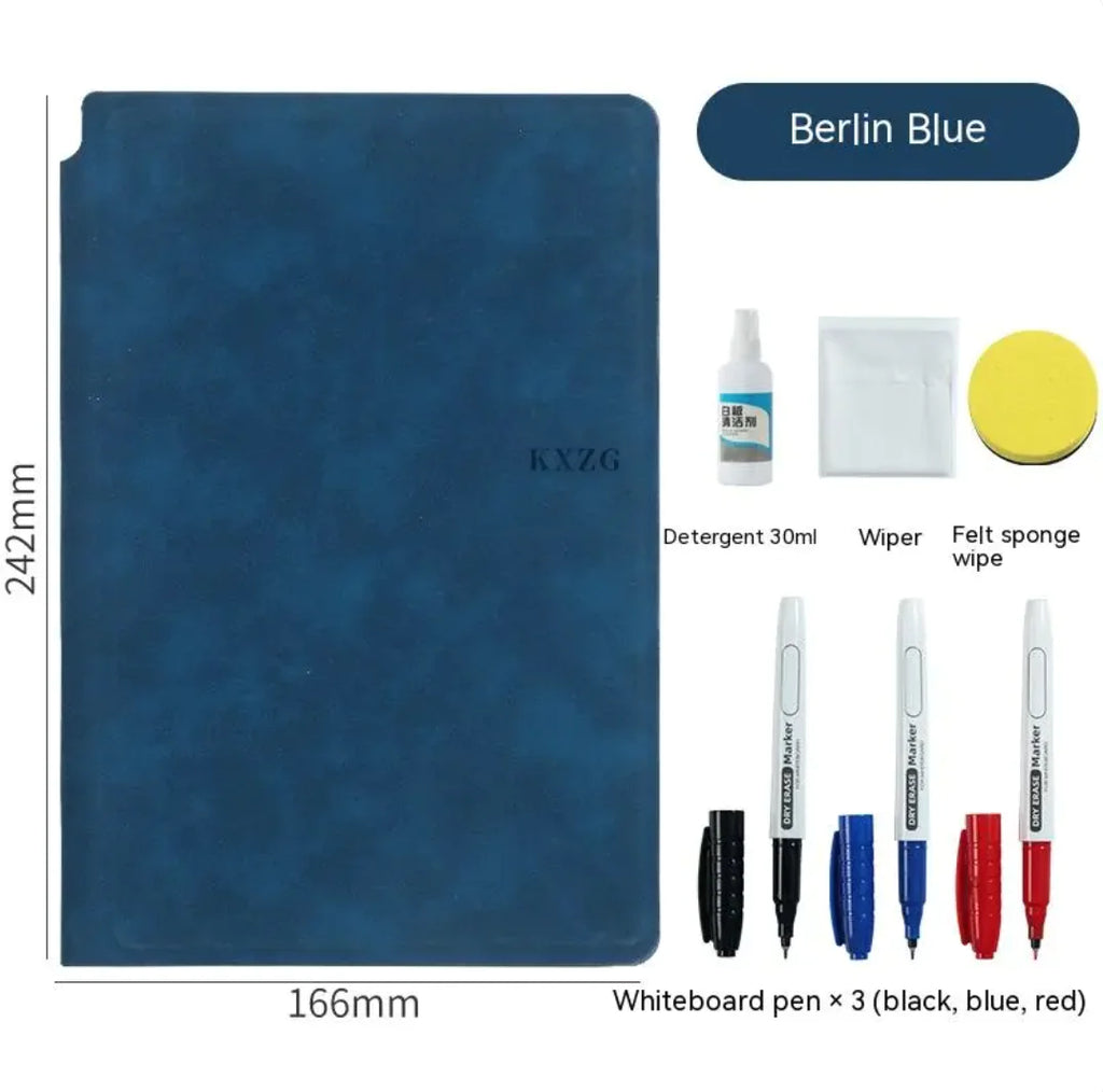 Libreta de Cuero Borrable