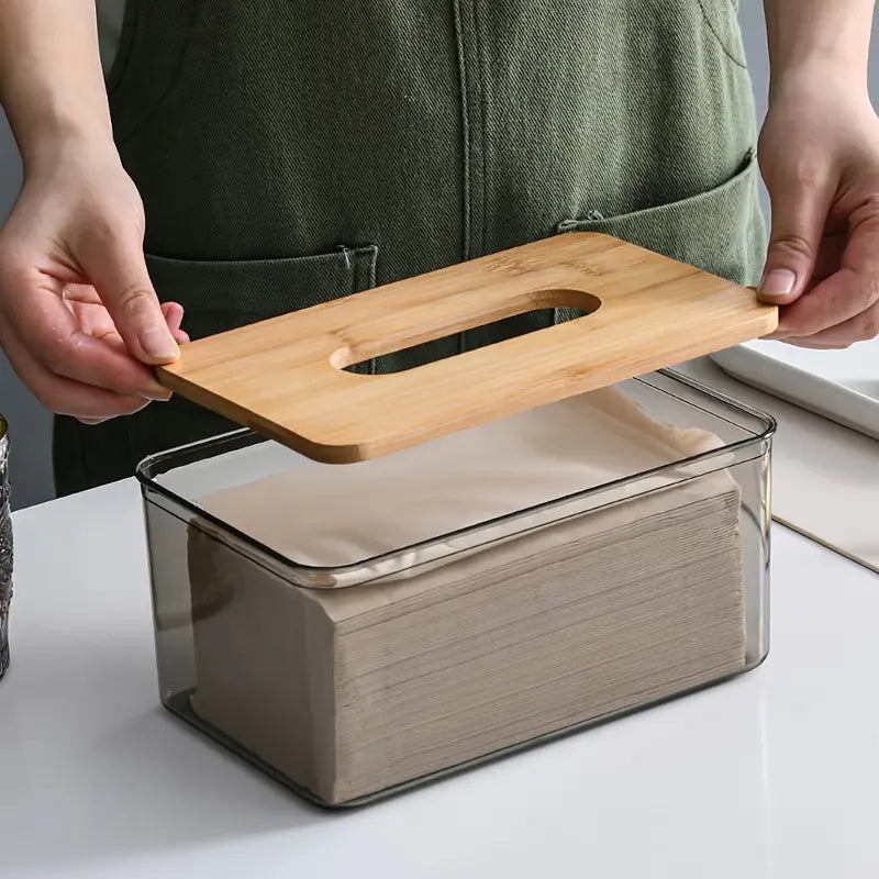 Porta Toallas Transparente – Elegancia y Orden para tu Oficina