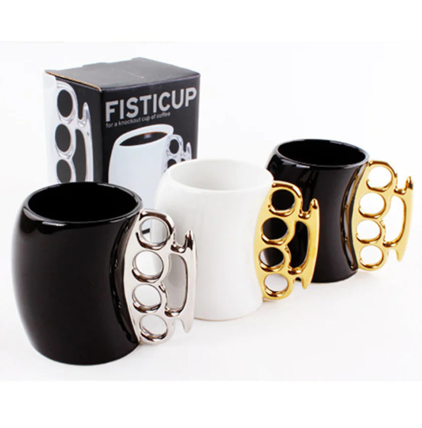 Tazas de Café de Cerámica en Forma de Puño
