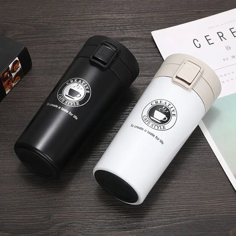 Taza de Café Aislada de Acero Inoxidable con Diseño Personalizado